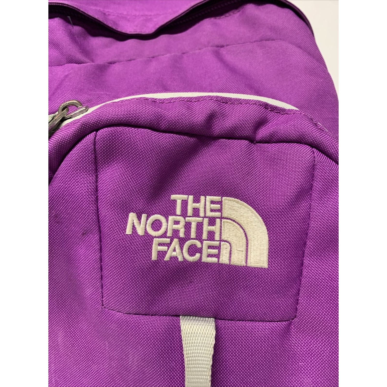 The North Face Vault Backpack Bag Purple Gray North Face School College — image 2 of 8